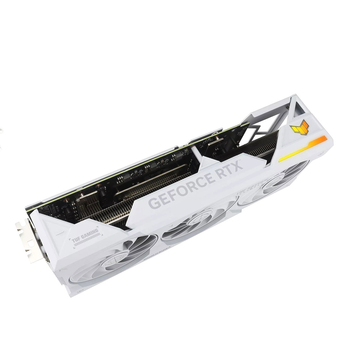 Asus TUF Gaming Geforce RTX 4070 Ti Super OC Edition 16GB GDDR6X BTF White Graphics Card