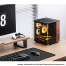 Jonsbo TK-0 ITX Separated Cabinet Computer Case (Black, White)