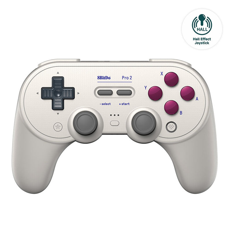 8bitdo Pro 2 Bluetooth Gamepad Hall Edition (Switch/Windows/Apple/MacOS ...