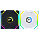 Lian Li Uni Fan SL Wireless LCD 120 ARGB - Single Pack (Black, White)