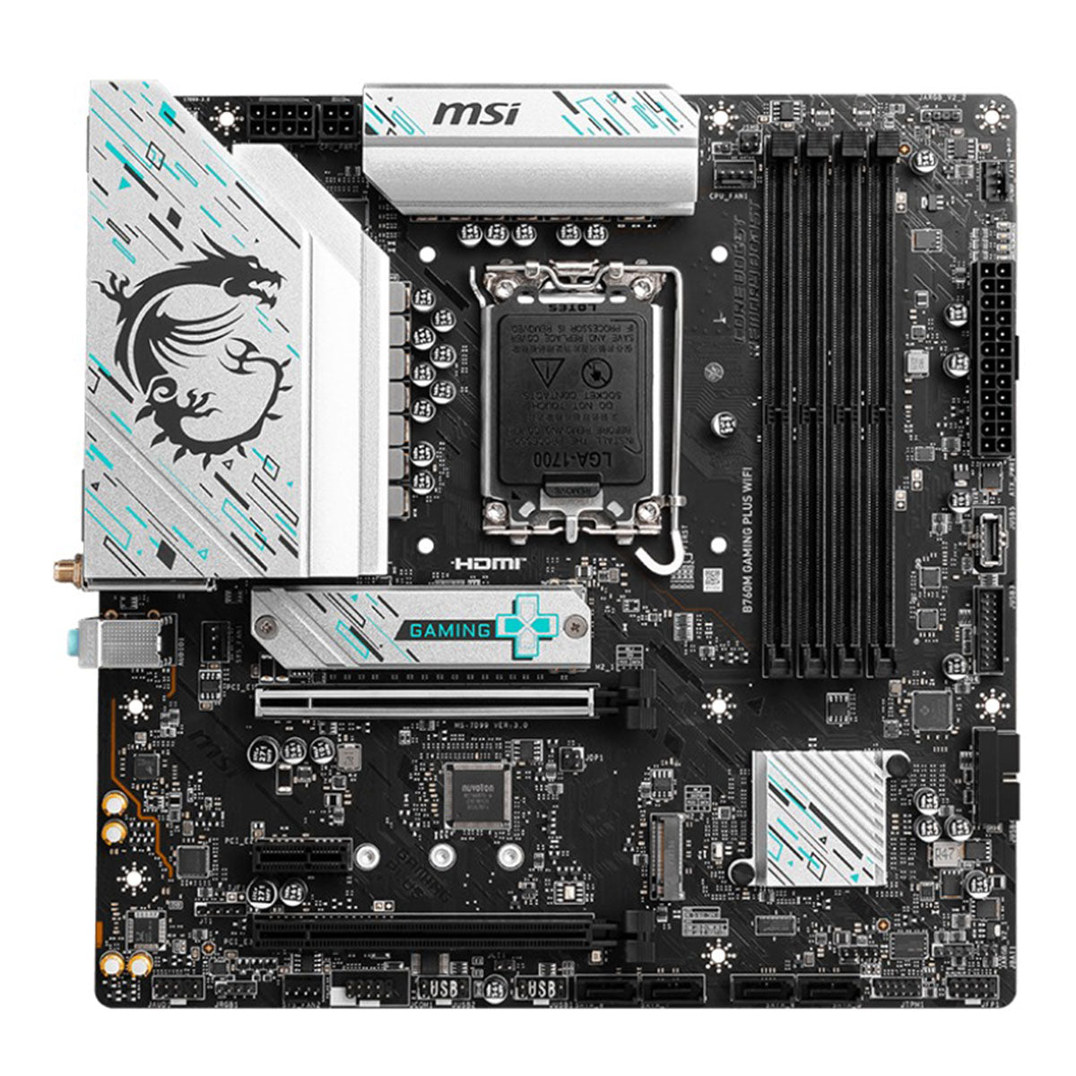 MSI B760M Gaming Plus WiFi DDR5 Intel Motherboard