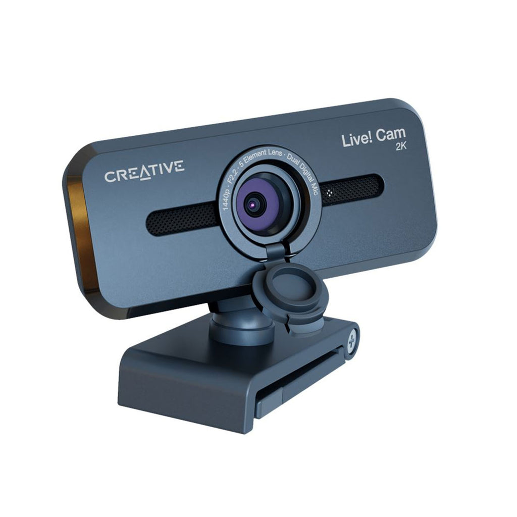 Camera Creatice Creative Live Cam Sync 2K V3 QHD WebCam with Auto Mute & Noise ...