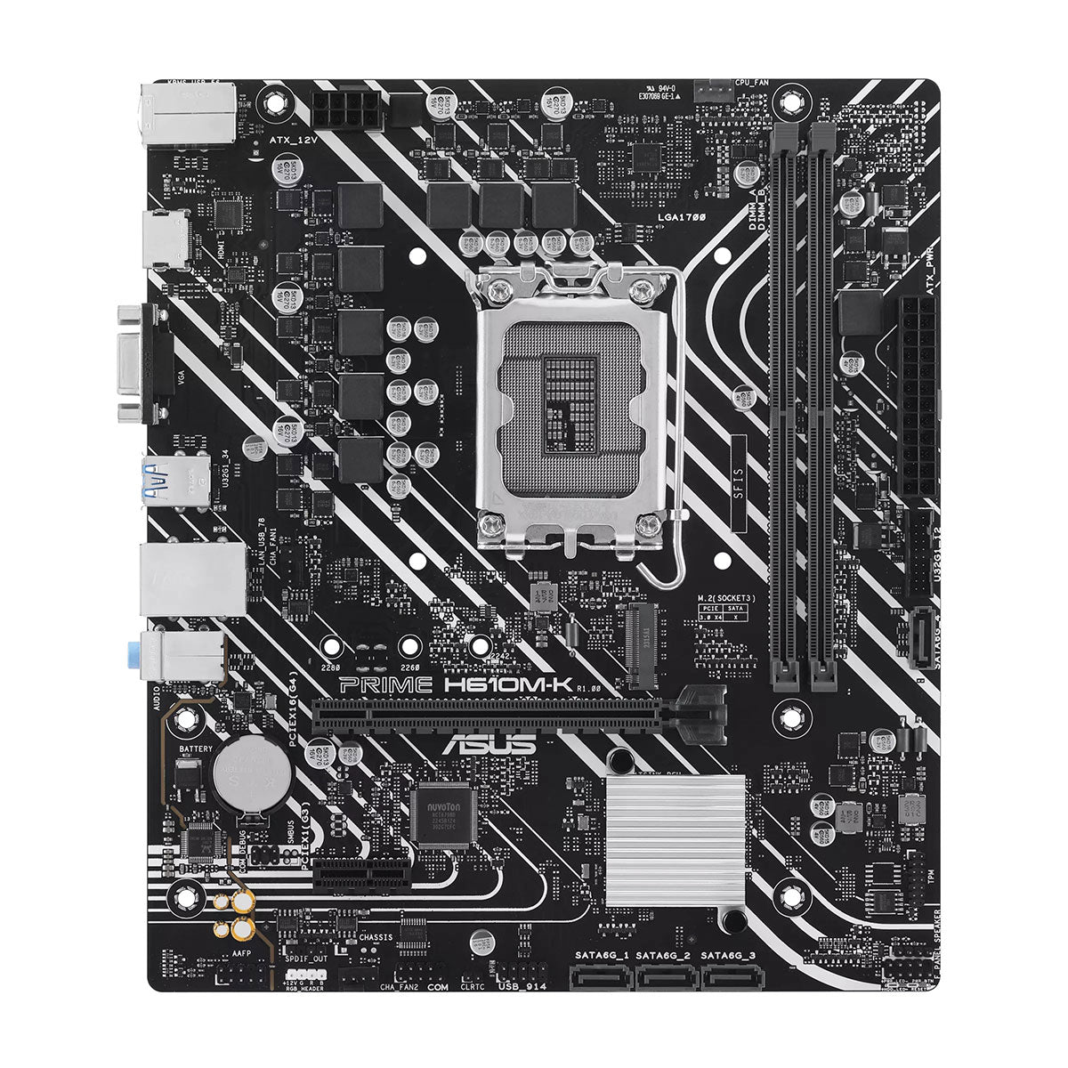 Asus Prime H610M-K DDR5 Motherboard