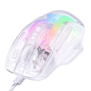 Onikuma CW923 RGB Wired eSports Gaming Mouse (Transparent)