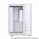 Jonsbo TK-2 ATX Separated Cabinet Computer Case (Black, White)
