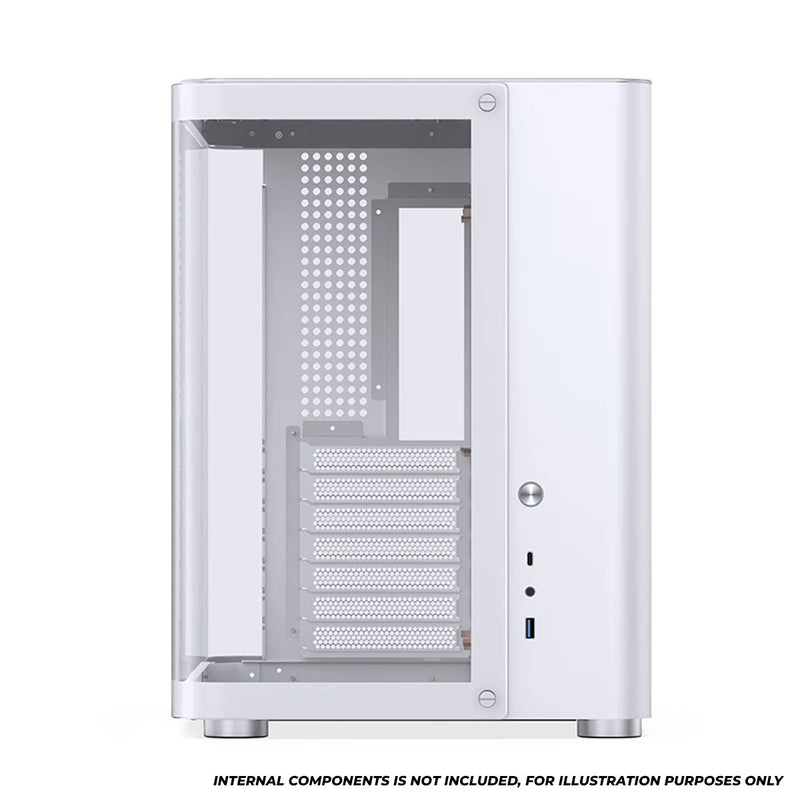 Jonsbo TK-2 ATX Separated Cabinet Computer Case (Black, White)
