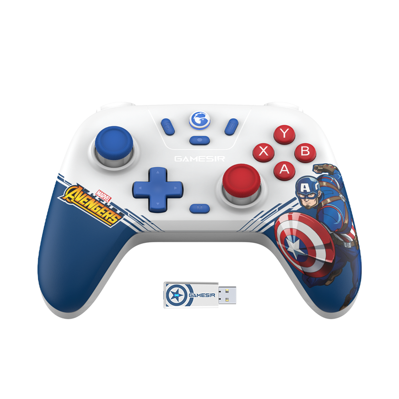 Gamesir T4 Nova Lite Multi-Platform Wireless Game Controller (Captain America)