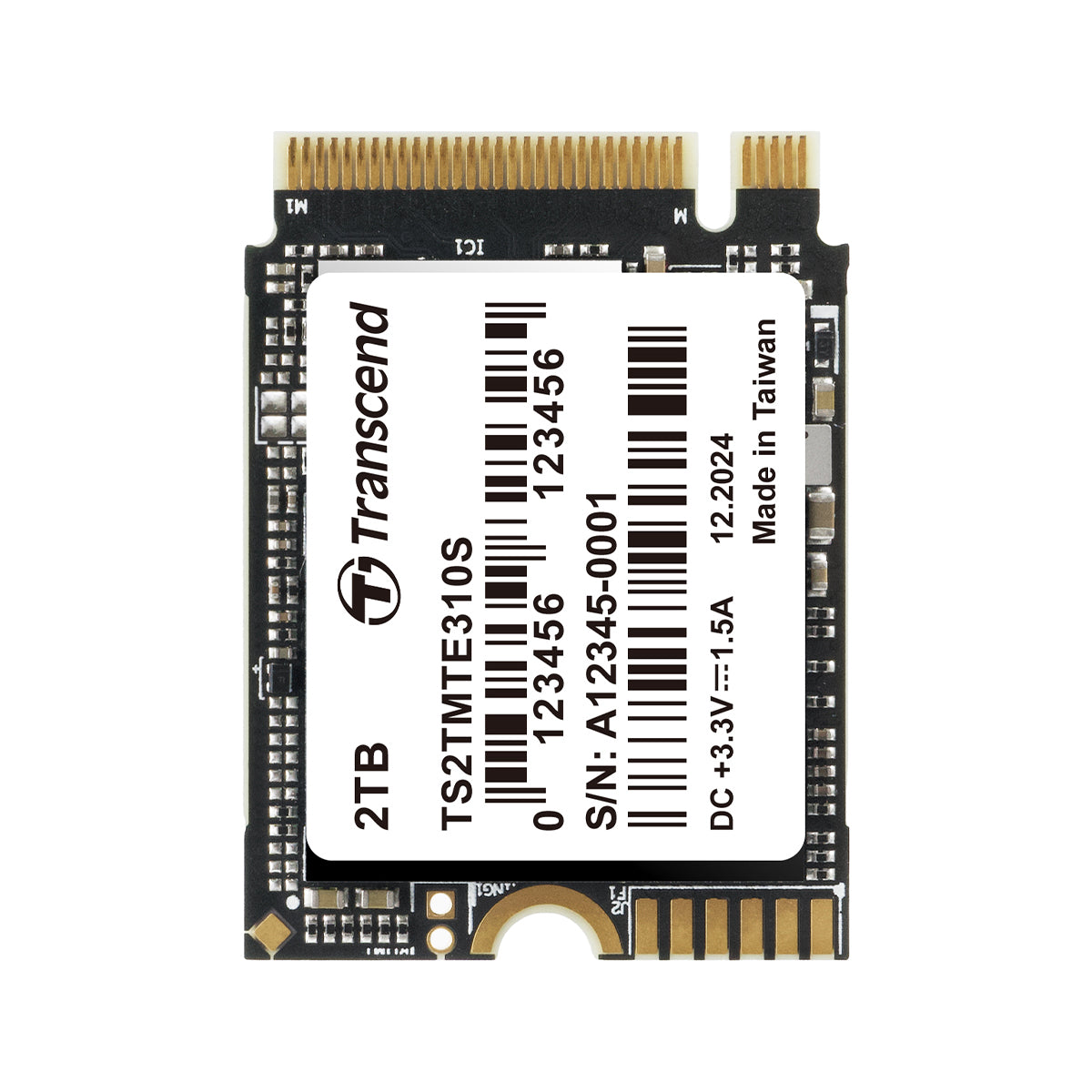 Transcend 310S M.2 2230 PCIe Gen4 x4 Internal SSD (512GB, 1TB, 2TB)
