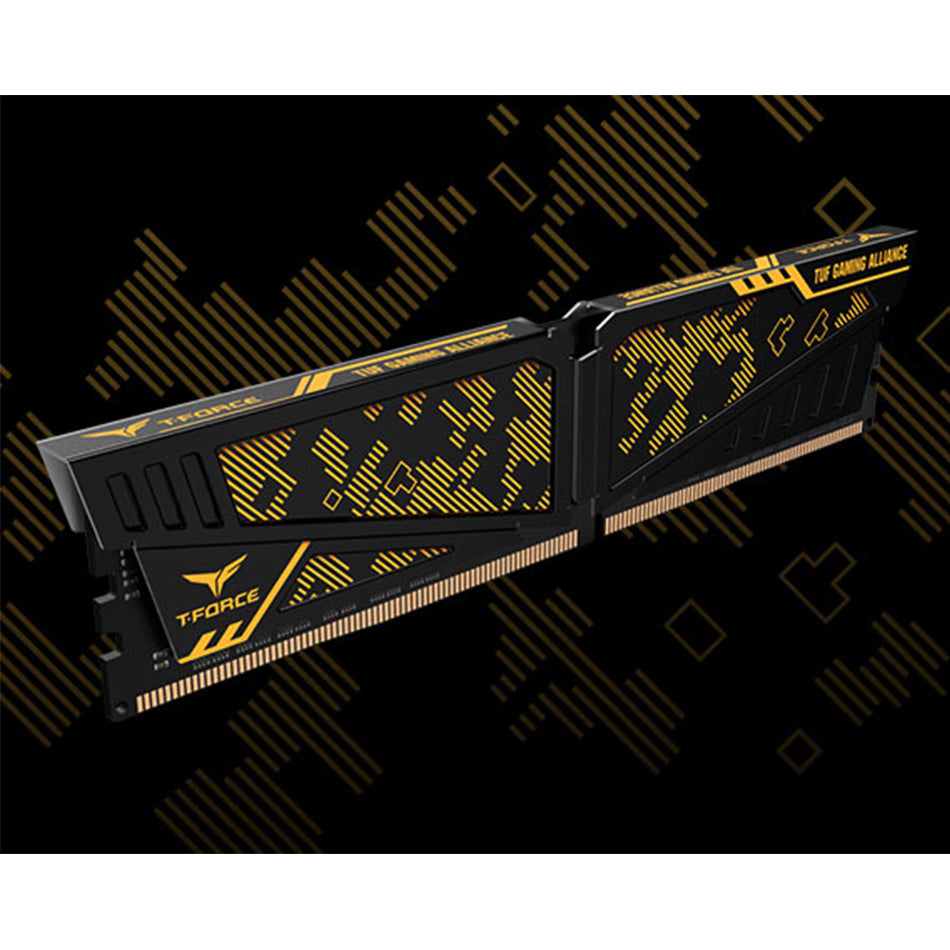 TeamGroup Vulcan T-Force TUF Gaming Alliance DDR4 3600MHz CL18 Desktop Memory (TLTYD48G3600HC18J01)