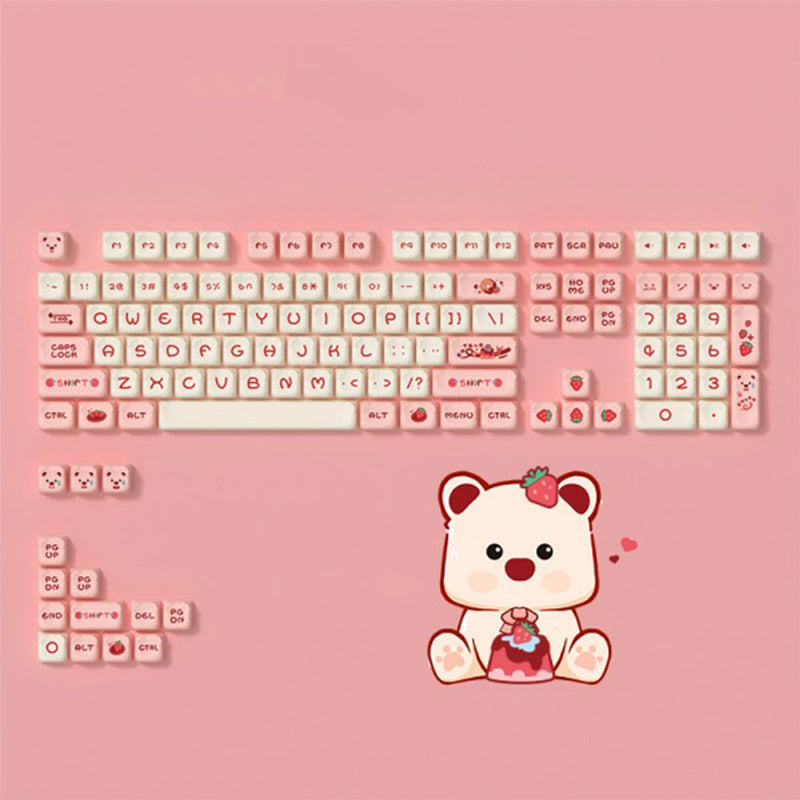 Akko Dim Sum Bear Keycap Set OEM Profile 122 Keys