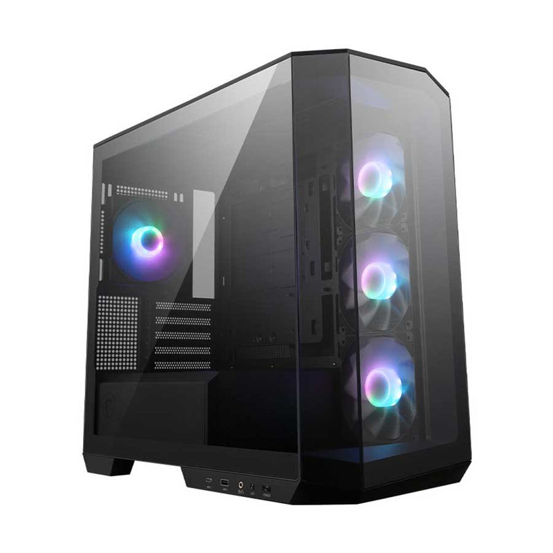 MSI MAG PANO M100R PZ Micro-ATX Tower Gaming Case (Black)