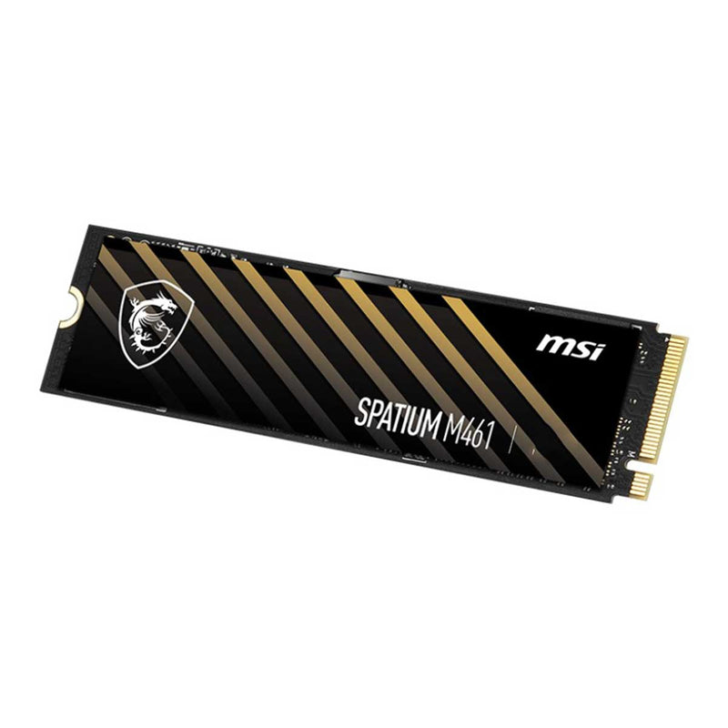 MSI Spatium M461 500GB PCIE 4.0 NVME M.2 SSD