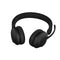 Jabra Evolve2 65 LINK380A MS Stereo USB-A Wireless Headset With Charging Stand (Black)