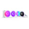 NZXT Kraken Elite 360 RGB 360mm AIO Liquid Cooler with IPS LCD & RGB Core Single-Frame Fan (Black, White) (RL-KR36E-B2, RL-KR36E-W2)