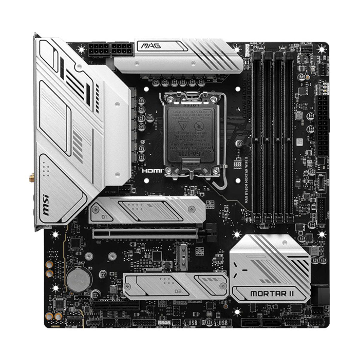 MSI MAG B760M Mortar WiFi II DDR5 Intel Motherboard