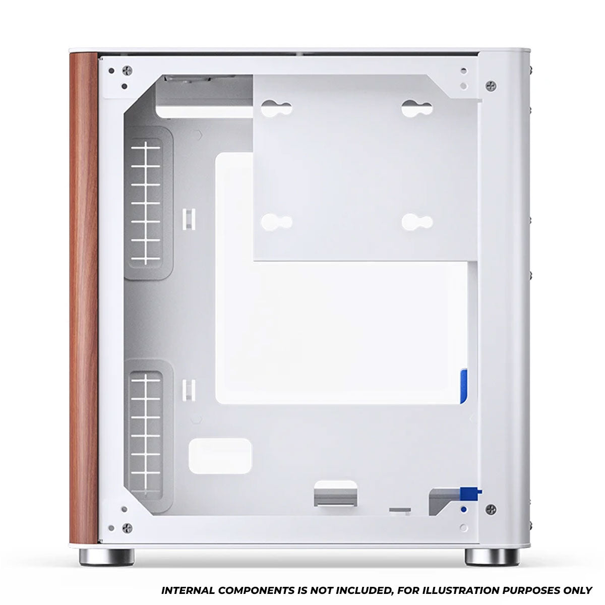 Jonsbo TK-0 ITX Separated Cabinet Computer Case (Black, White)