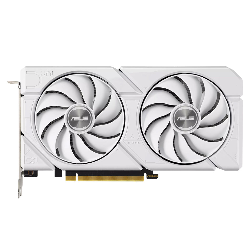 Asus Dual GeForce RTX 4060 Ti Evo OC 8GB GDDR6 Graphics Card (White)