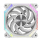 DarkFlash INF34R Single Reverse Blade PWM ARGB Cooling Fan (Black, White)