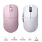 Lamzu Atlantis Mini Champion Edition Superlight Wireless Mouse (Light Pink, Panda White)
