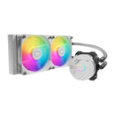 Cooler Master MasterLiquid 240L Core ARGB 240mm 2-Fan CPU Liquid Cooler (Black, White)