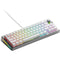 Glorious GMMK 3 Pro 65% Prebuilt Wired Mechanical Gaming Keyboard (Silver) (GLO-KB-GMMK3-PRO-65-PB-FOX-W-SIL-US)