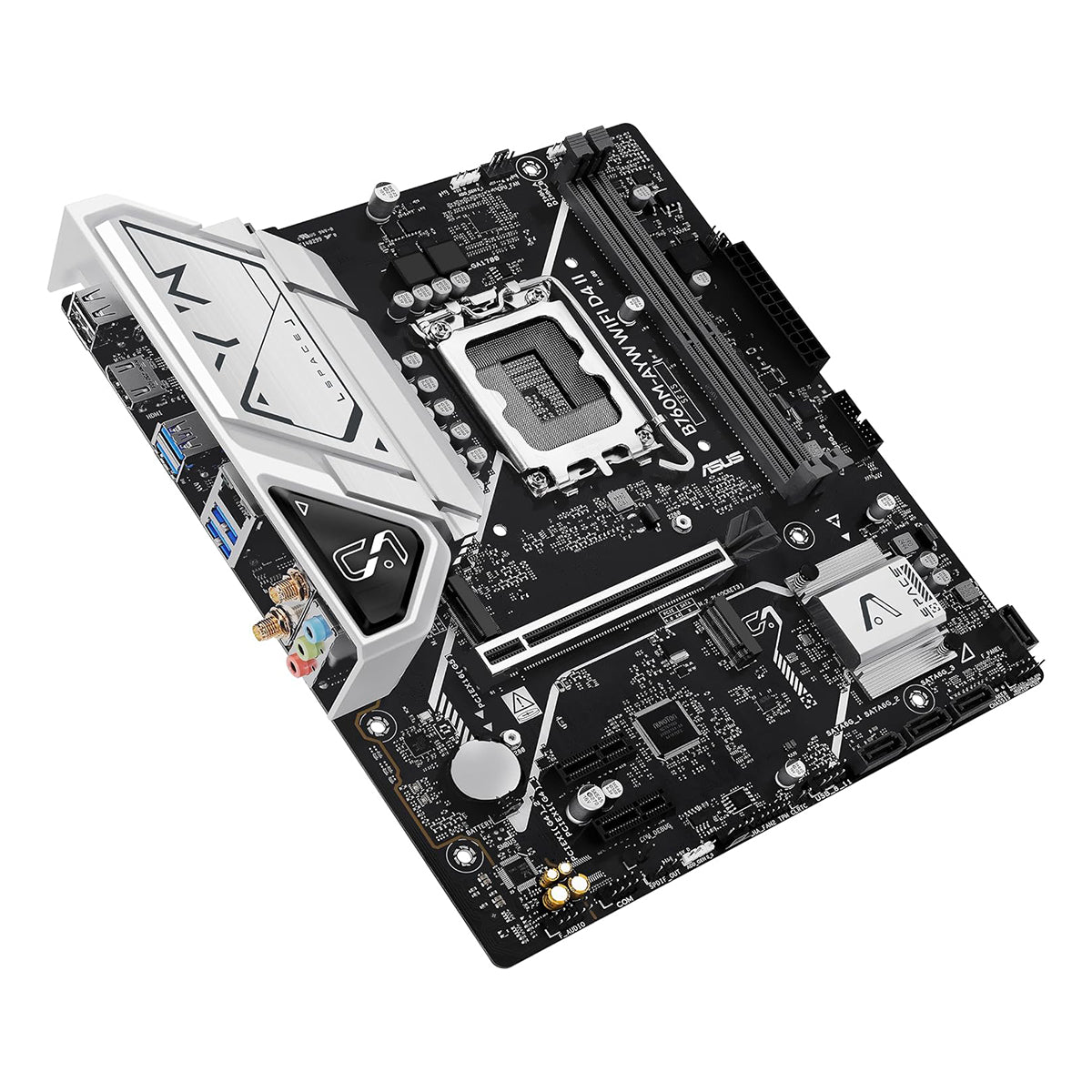ASUS B760M-AYW WiFi DDR4 Intel Motherboard