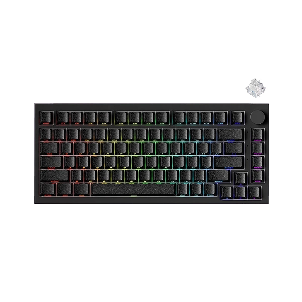Akko 5075 V5 TMR ARGB Hot-Swap Magnetic Keyboard (Black)