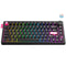 Onikuma MT706 Tri-Mode RGB 81 Keys Mechanical Keyboard with Knob (Black)