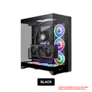 Thermaltake CTE E550 Tempered Glass Dual Chamber Mid Tower Case