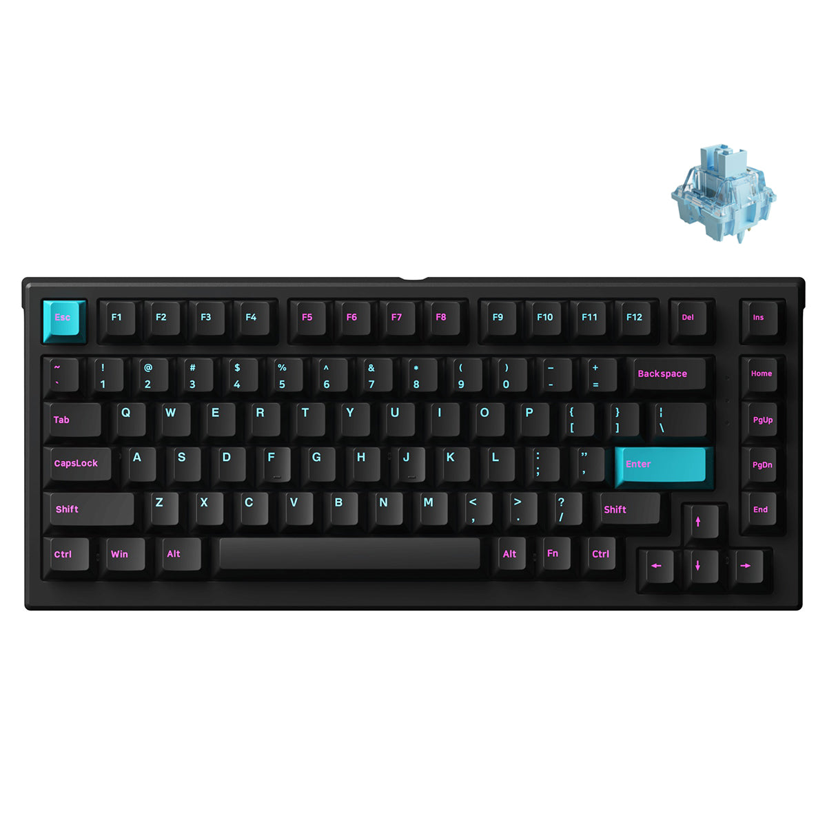 Monsgeek MG75W Midnight Dual-Mode Hot-Swappable Mechanical Keyboard