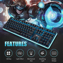 Royal Kludge RK918 Single-Mode RGB 108 Keys Wired Mechanical Keyboard Black