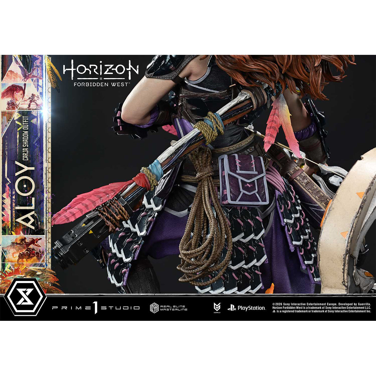 Real Elite Masterline Horizon Forbidden West Aloy Carja Shadow Outfit