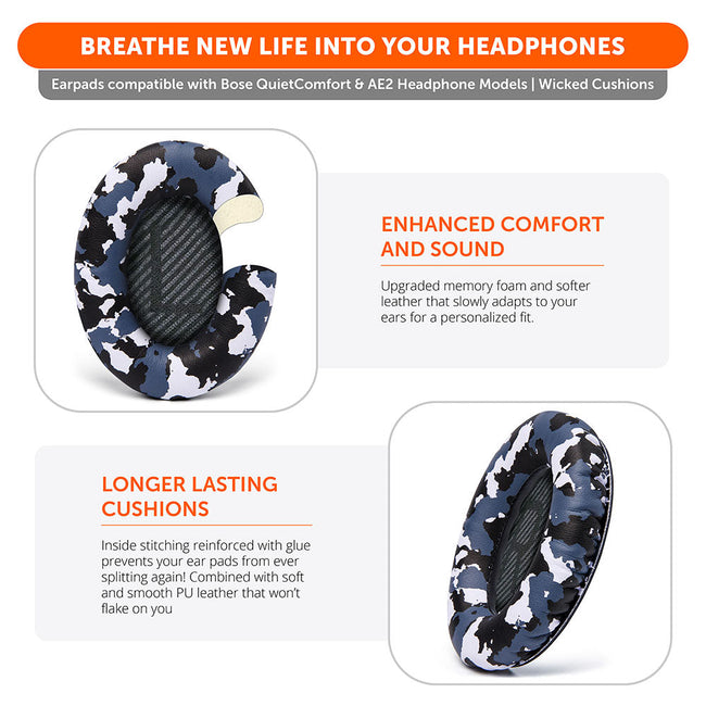 Wicked Cushions Bose QC 35 Replacement Ear Pads | DataBlitz