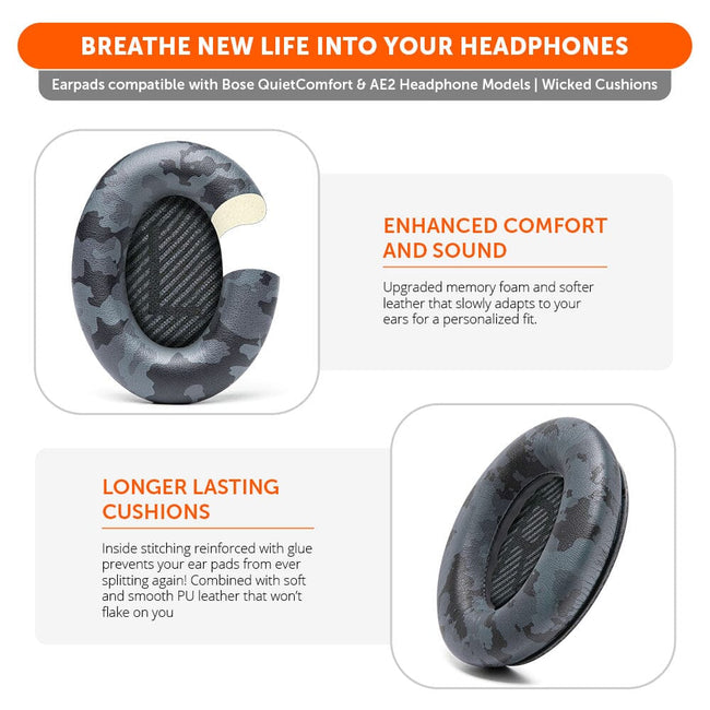 Wicked Cushions Bose QC 35 Replacement Ear Pads | DataBlitz