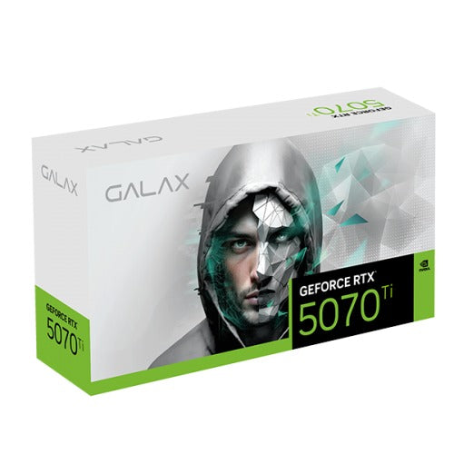 Galax RTX GeForce 5070 Ti Ex Gamer 16GB GDDR7 Graphics Card White (57IZN6MDBVGW)
