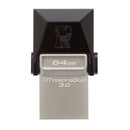 Kingston 64GB DT Microduo 3.0 OTG USB Flash Drive For Smartphones & Tablets
