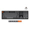 Keychron K10 Max QMK Fully Assembled RGB Backlight Hot-Swappable Full-Size Wireless Mechanical Keyboard - Black (Super Banana Switch, Super Brown Switch, Super Red Switch) (K10M-H4, K10M-H3, K10M-H1)