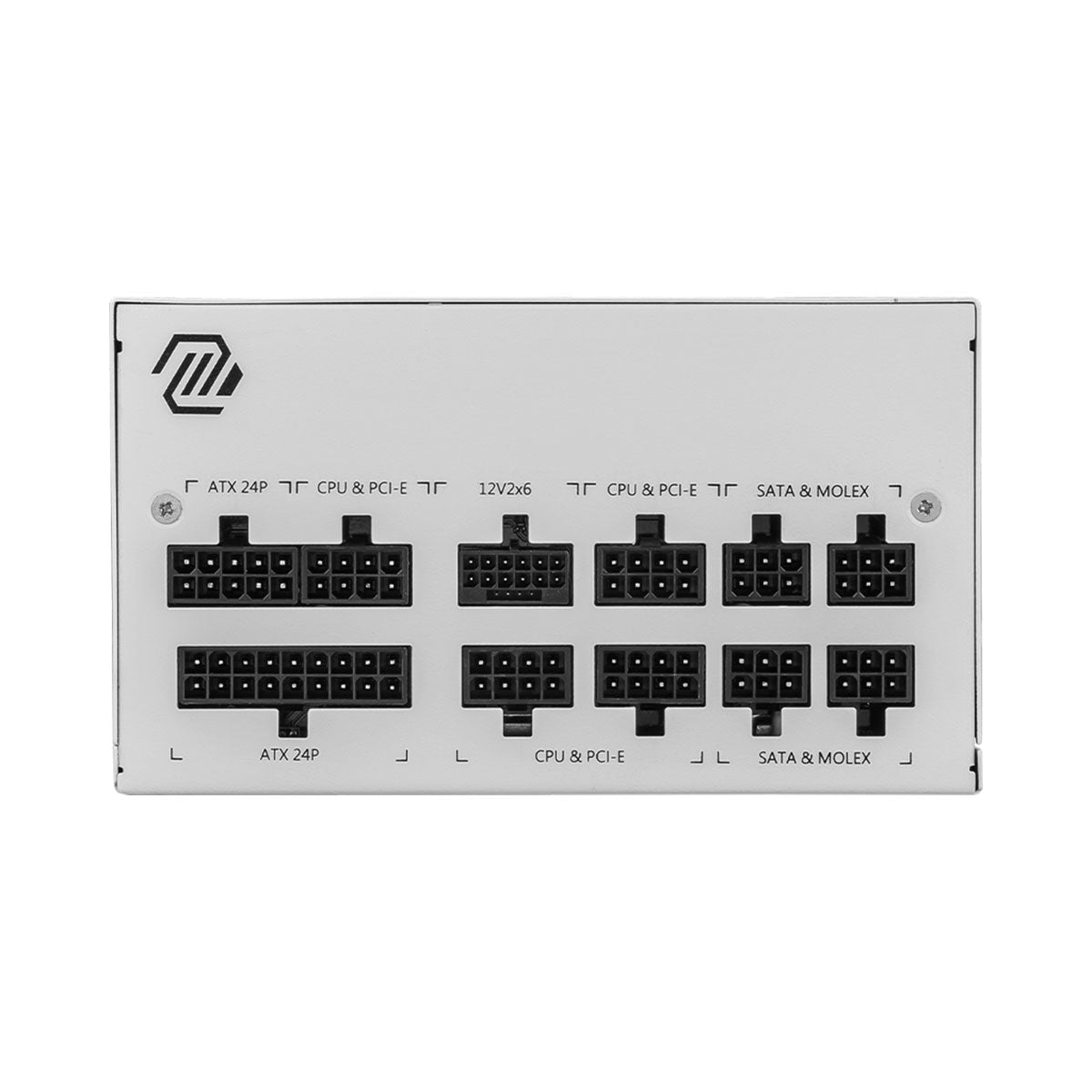 MSI MAG A850GL PCIe 5.0 850W 80+ Gold Gen 5 ATX 3.0 Full Modular Power Supply (White)