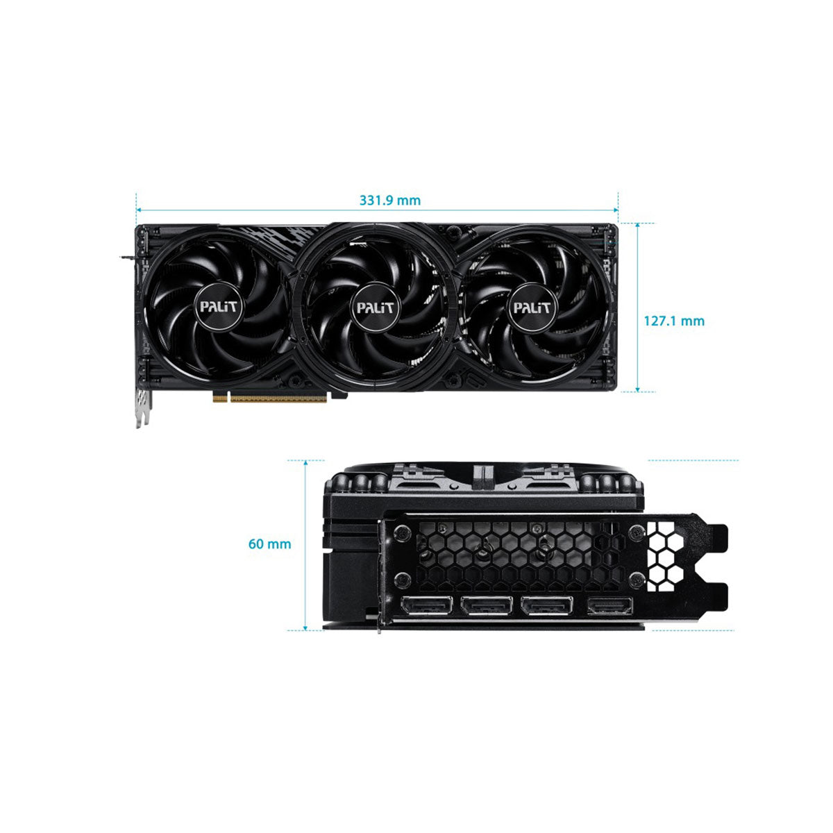 Palit Geforce RTX 5070 Ti Gaming Pro 16GB GDDR7 Graphics Card