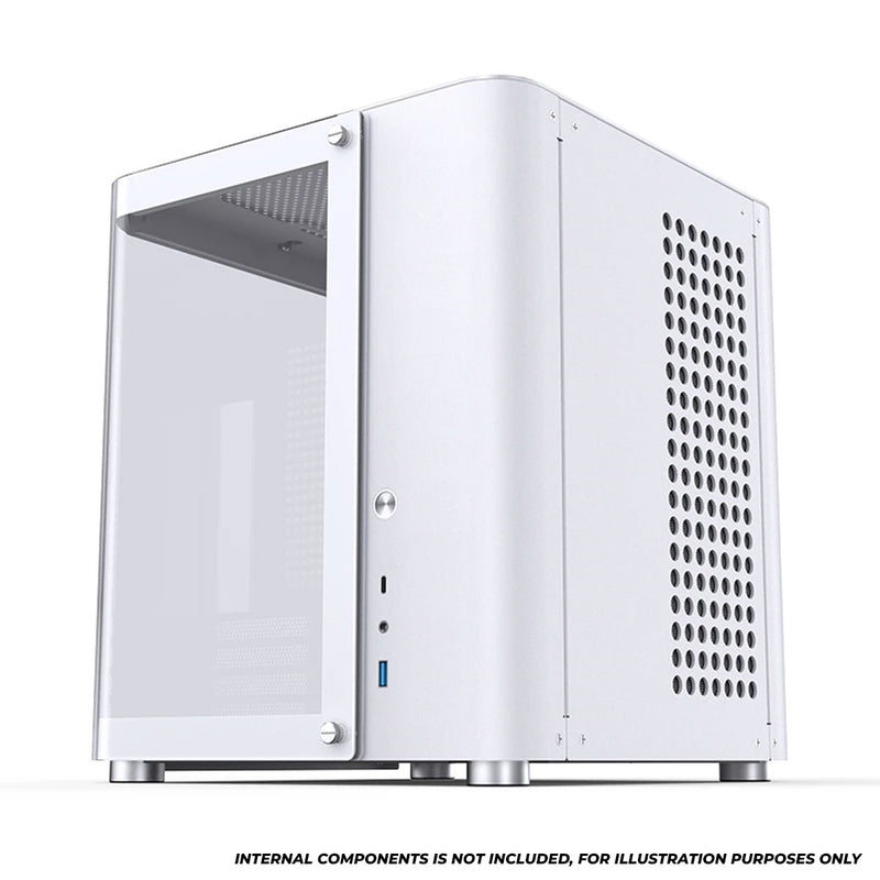 Jonsbo TK-1 M-ATX Separated Cabinet Computer Case (Black, White)