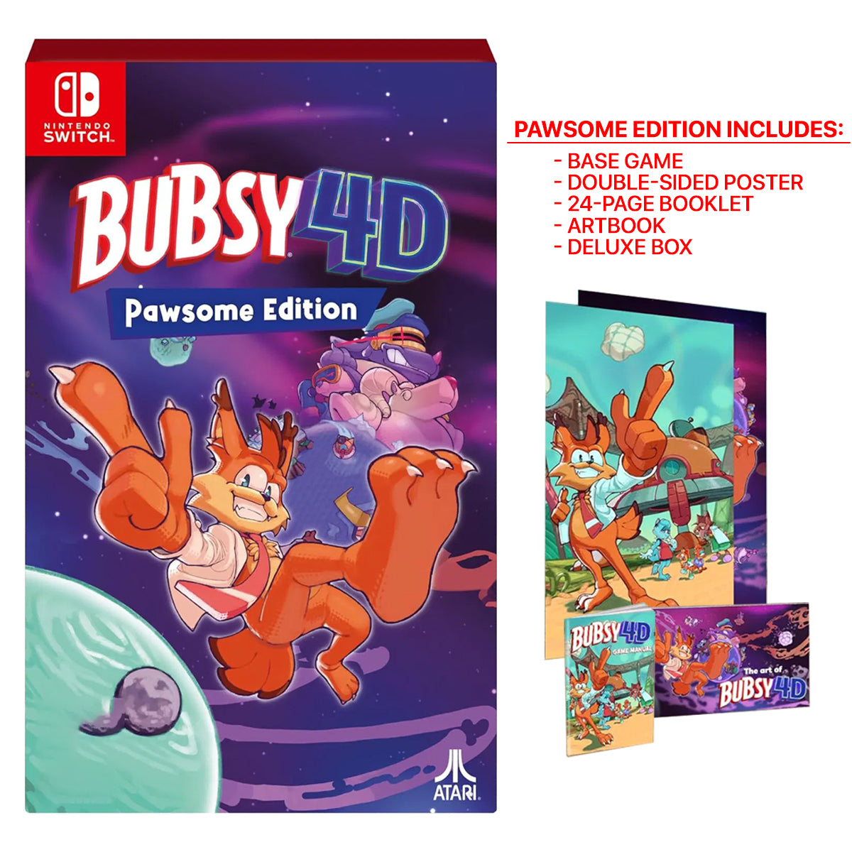 Bubsy 4D Pawsome Edition 