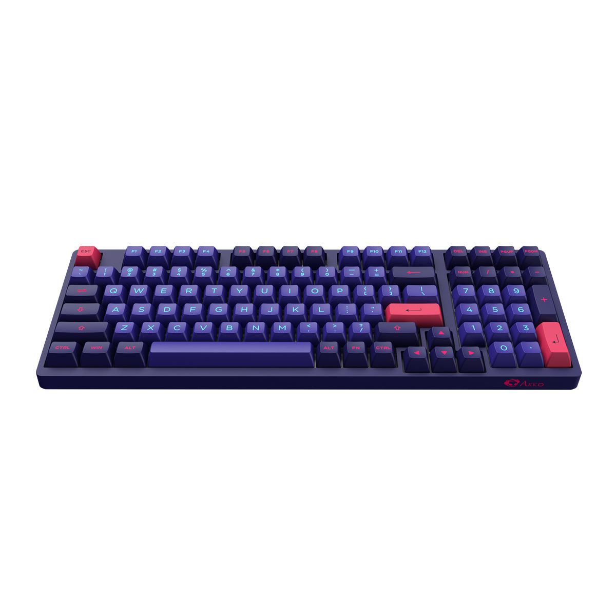 Akko Neon 3098 RGB Mechanical Keyboard (Akko V3 Cream Yellow Switch)