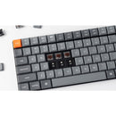 Keychron K17 Max QMK RGB Backlight Hot-Swappable Wireless Custom Mechanical Keyboard (Low Profile Gateron Mechanical Brown Switch/Red Switch) (K17M-H3, K17M-H1)