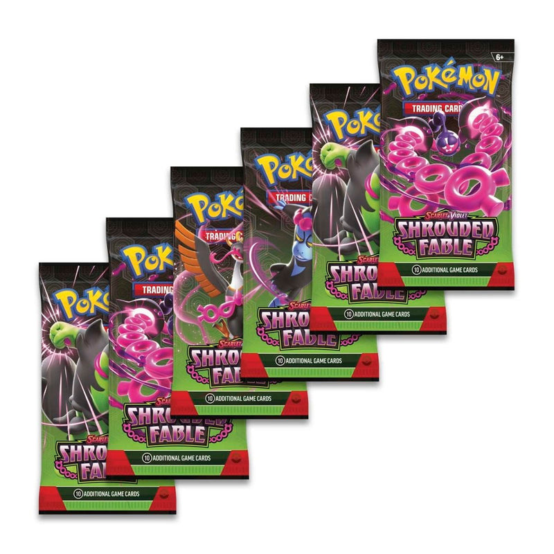 Pokemon Trading Card Game SV6.5 Scarlet & Violet Shrouded Fable 6 Booster Bundle (290-41351)