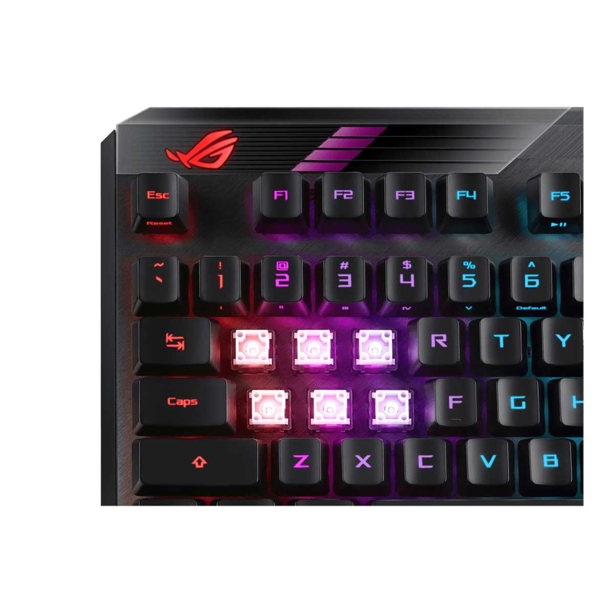 ASUS ROG CLAYMORE II WIRELESS OPTICAL MECHANICAL GAMING KEYBOARD (RED SWITCH) - DataBlitz