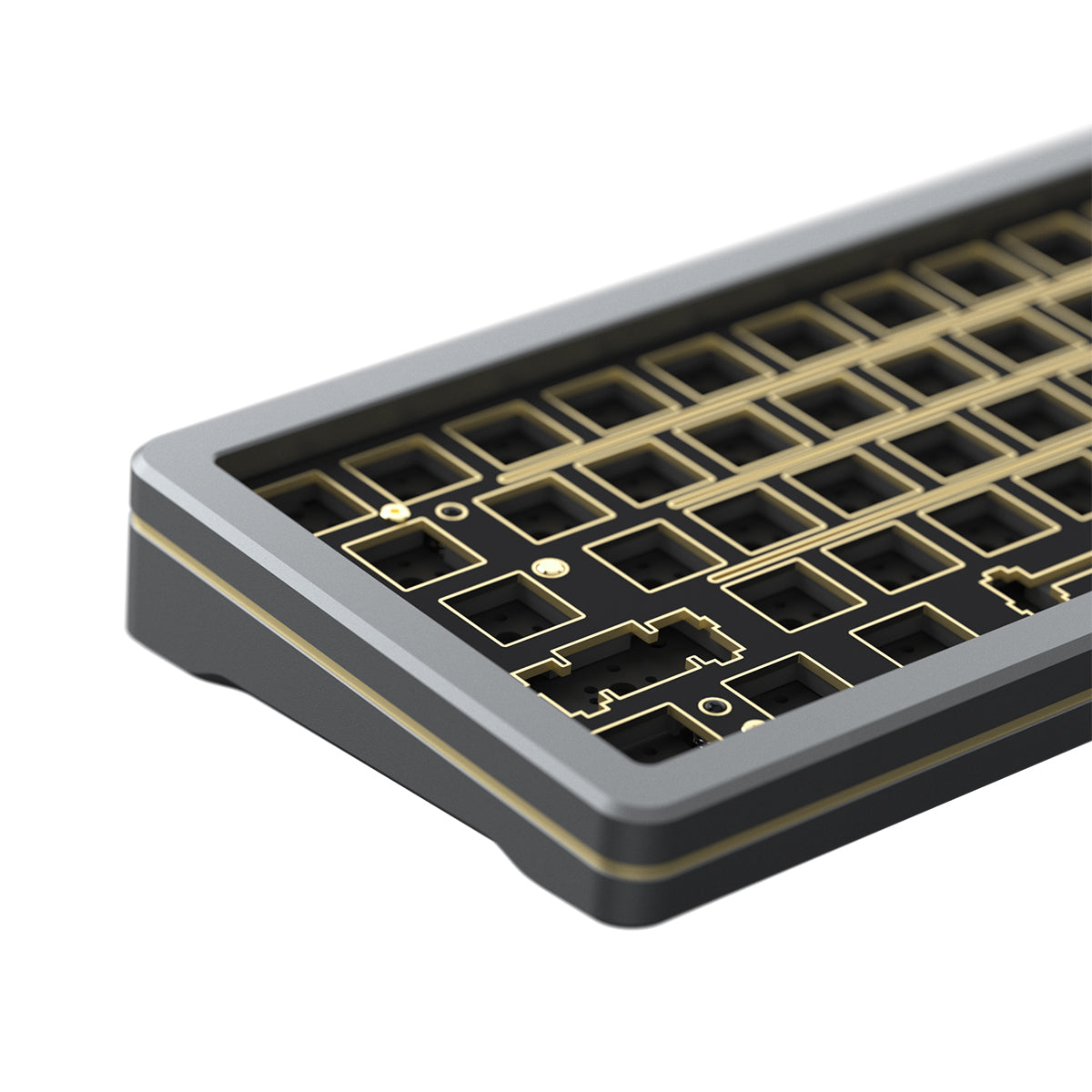 Akko SPR67 Spring Mount Keyboard Kit (Space Grey)