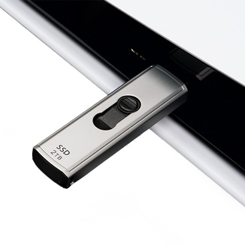 Transcend ESD320A USB 10Gbps Read up to 1050MB/s Type-A Portable SSD (1TB, 2TB) (TS1TESD320A, TS2TESD320A)