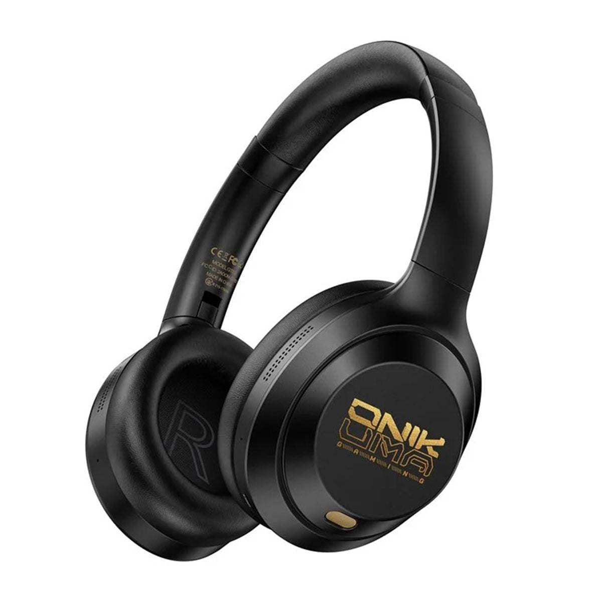 Onikuma GT811 Wireless Gaming Headset with Noise Cancellation (Black)