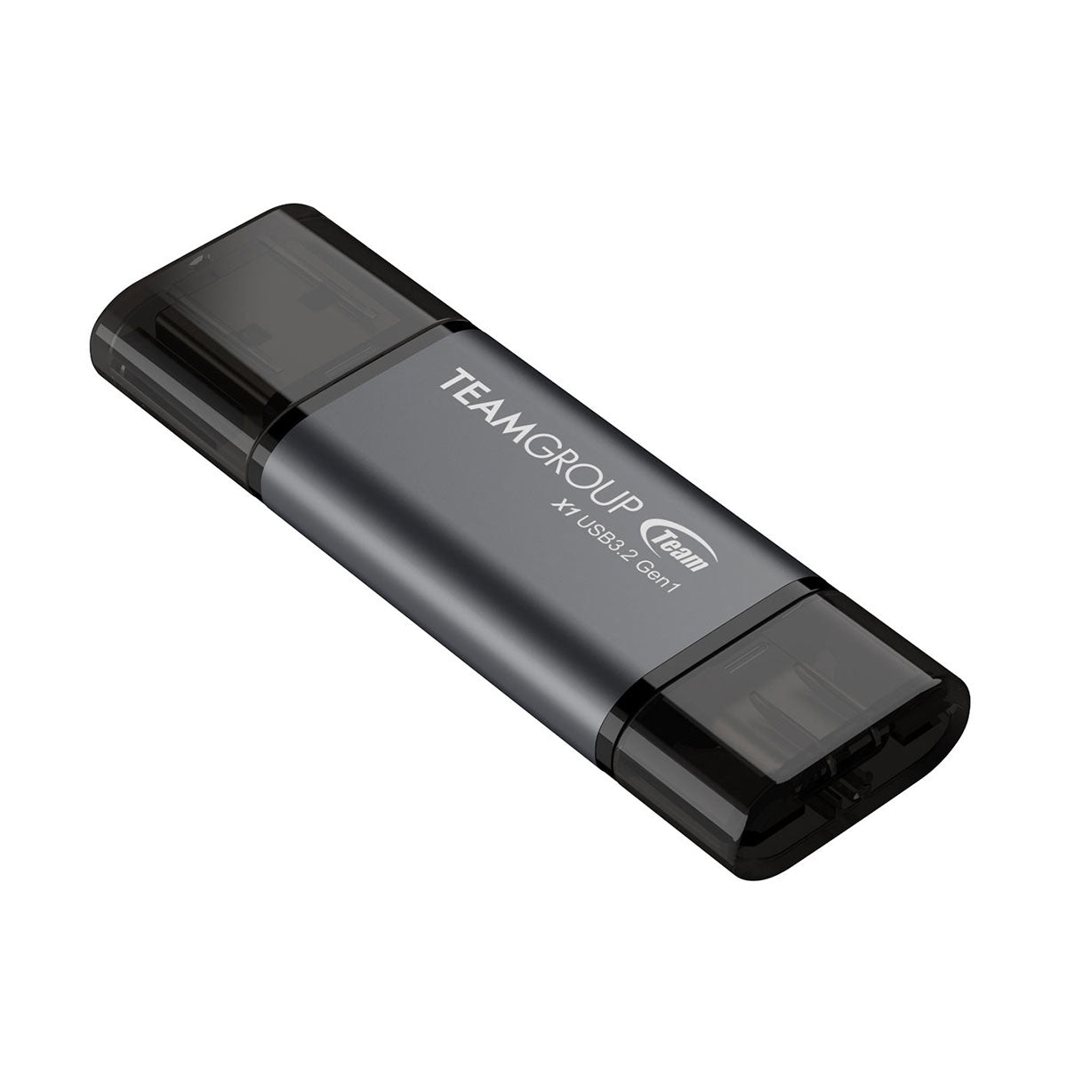 TeamGroup X1 128GB USB 3.2 Gen1 Type-C & Type-A 100MB/s Read Flash Drive (TX13128GC01)