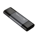TeamGroup X1 128GB USB 3.2 Gen1 Type-C & Type-A 100MB/s Read Flash Drive (TX13128GC01)